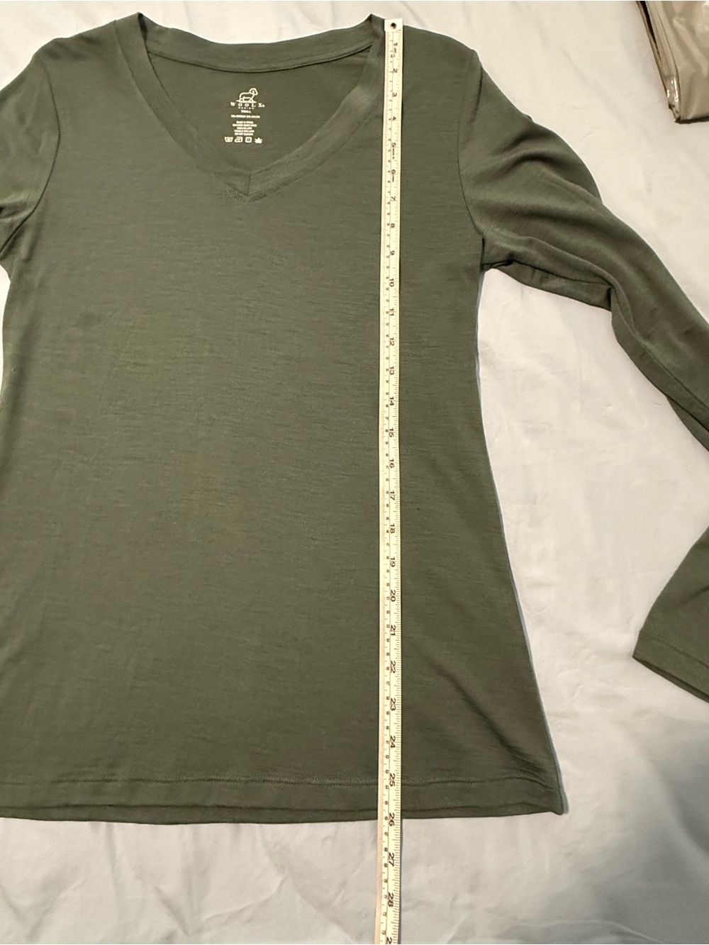 Woolx Lily in Duck Green size small. - Picture 5 of 5